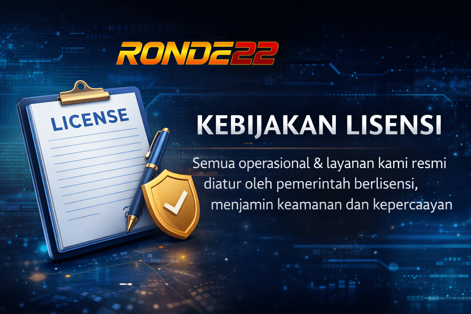 Kebijakan Privasi RONDE22 - Perlindungan Data Member Berlisensi CEZA